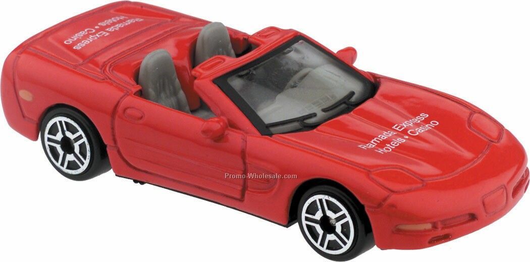 Red '98 Corvette Die Cast Mini Vehicles - 3 Day