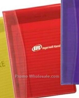 Red Aria Junior Folio W/ Pad 8-1/2"x6"x1/2"