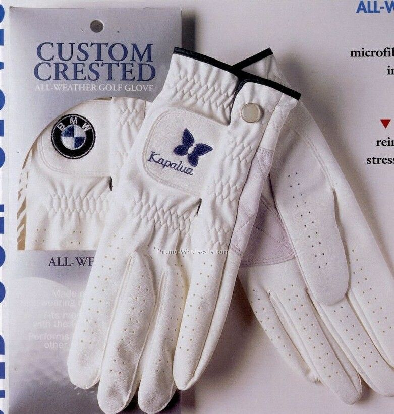 Regular Left Women's All-weather Synthetic Golf Gloves