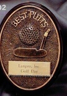 Resin Sculpture - Best Putts Oval