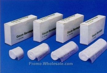 Roller Gauze Bandages (4 Rolls Per Box)