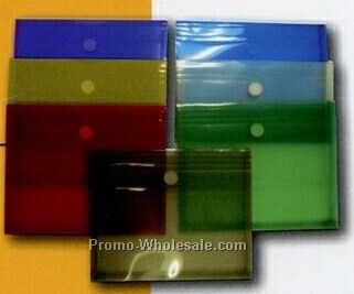 Side Open Velcro Envelope W/Gusset (Unimprinted)