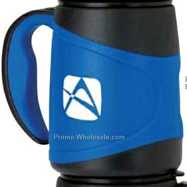 Sovrano Blue Olimpio 15 Oz. Insulated Mug