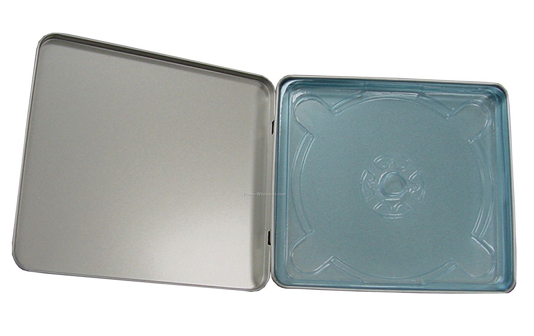 Square Tin Disc Case