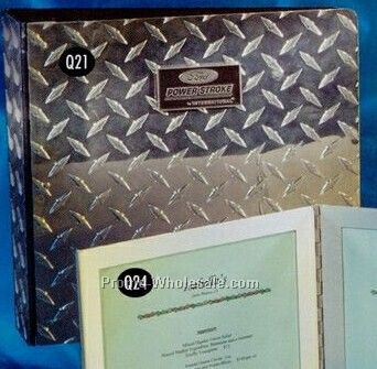 Steel Diamond Plate Binder