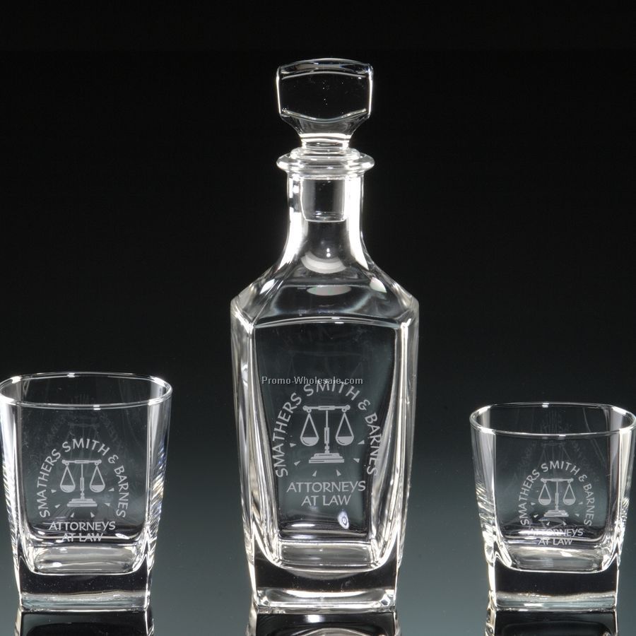 Sterling Double Old Fashion Glass