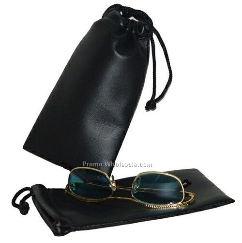 Synthetic Leather Glasses/ Utility Case (4"x7")