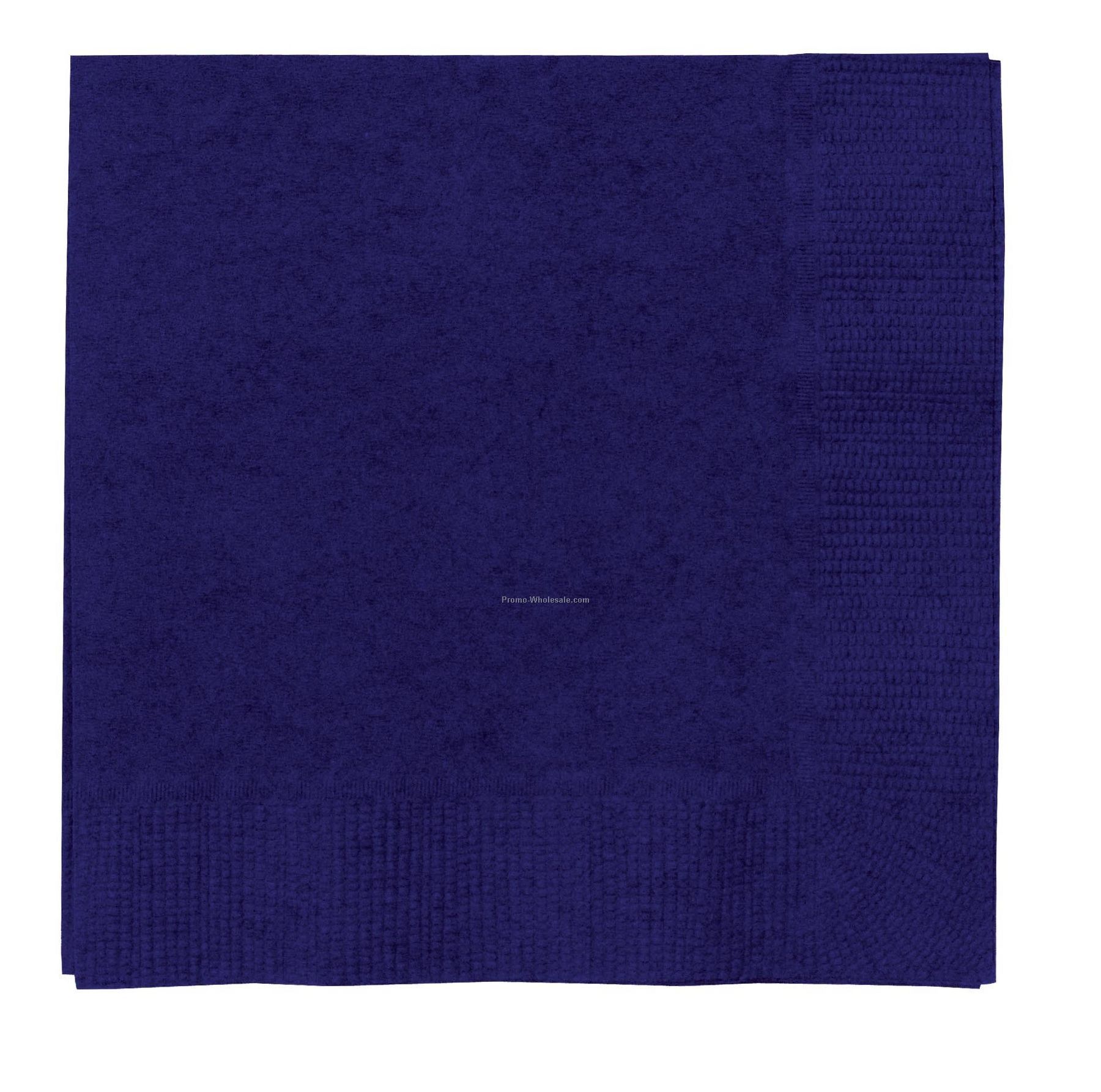 The 500 Line Colorware Navy Blue Beverage Napkins