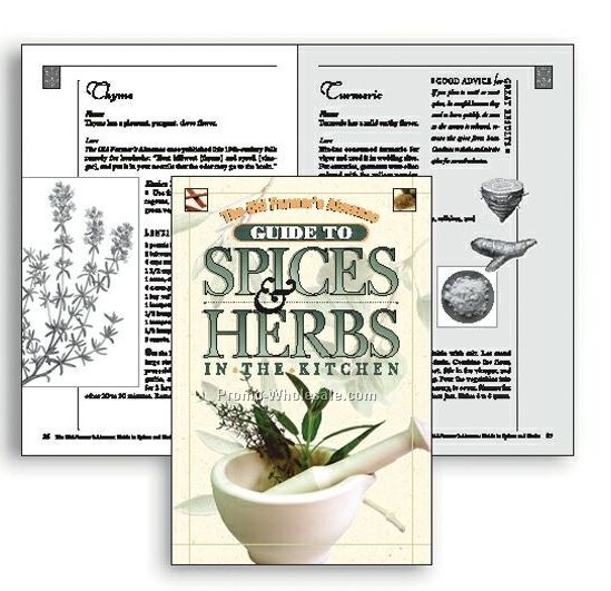 The Old Farmer's Almanac Guide To Spices & Herbs Book