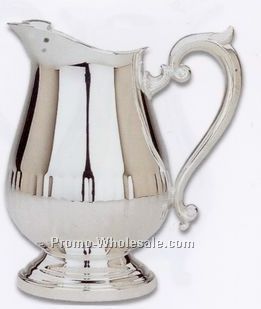 The Queen Anne Collection Silverplated Pitcher W/ Ice Guard