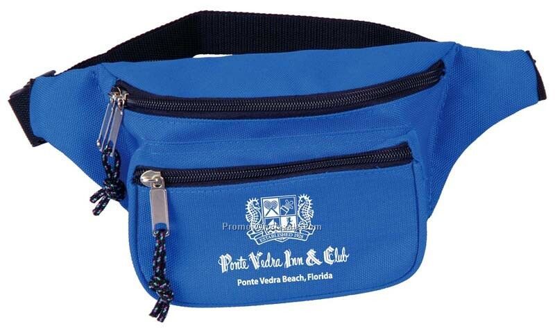 Three Zipper Waist Pack