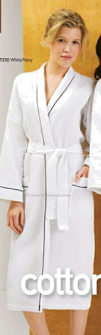 Towels Plus By Anvil Deluxe Waffle Robe