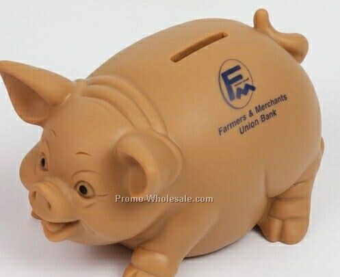 Traditional Terra Cotta Pig Bank