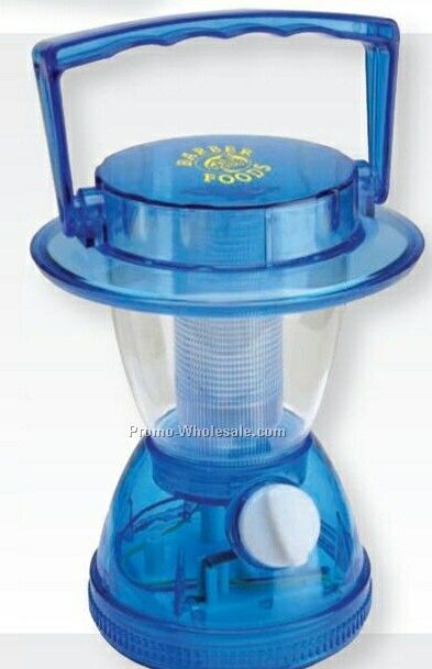 Translucent Battery Operated Lantern W/ Carrying Handle