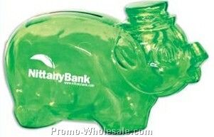 Translucent Green Smash It Piggy Banks
