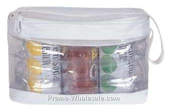 Transparent 6 Pack Cooler (Air Jacket Simulation)