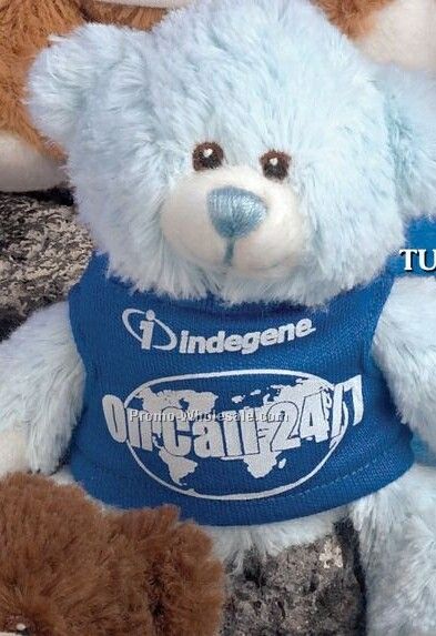 Tumbles Baby Stuffed Baby Blue Bear (5")