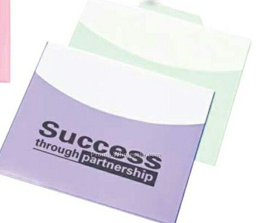 Two-tone Envelope With Velcro Closure