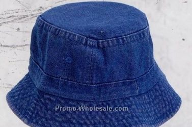 Vacationer Denim Hat (Domestic Embroidery)