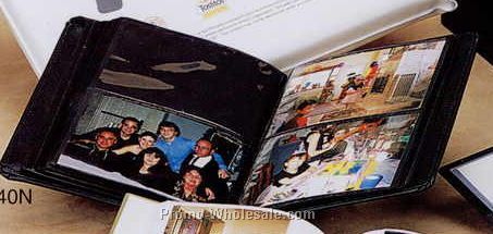 Vinyl Photo Album With 100 Photo Holder