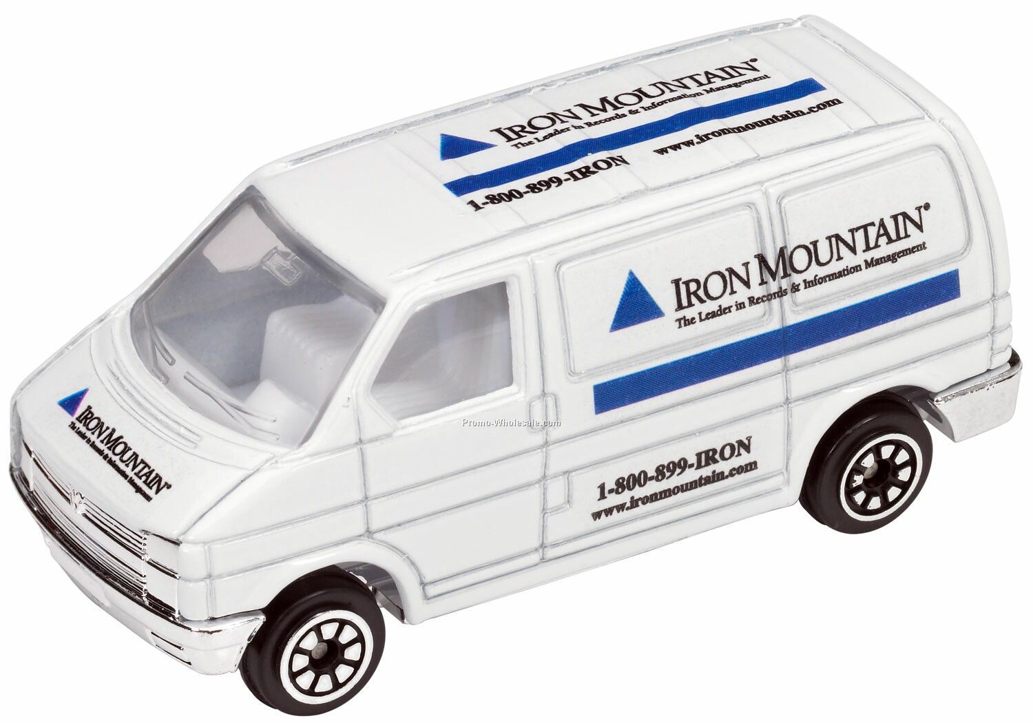 White Mini Van Die Cast Mini Vehicles - 3 Day