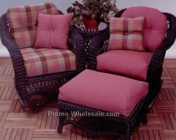 Wholesale Banded Chaise Back 4" Cushions W/ Zipper