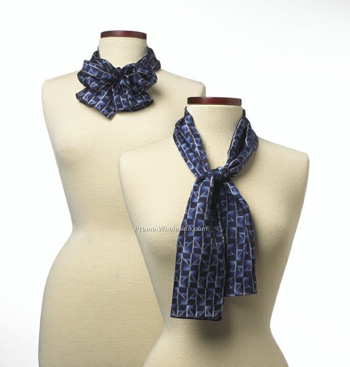 Wolfmark Career Collection Silk Scarf - Pacer