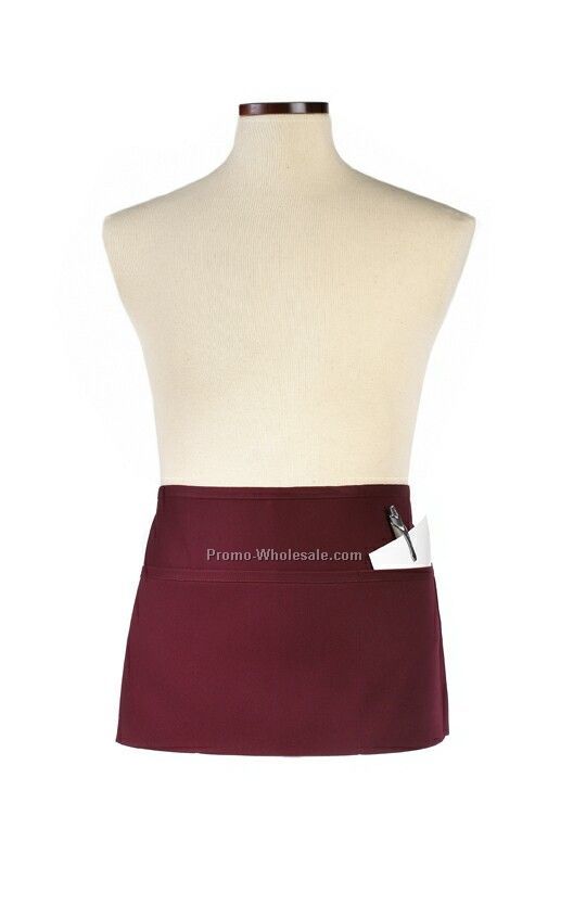 Wolfmark Waist Apron - Maroon