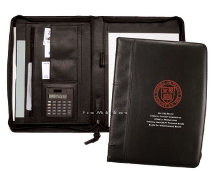 Zippered Folder W/ Calculator