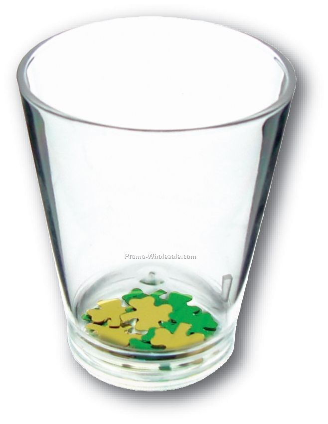 1-1/2 Oz. Lucky Shot Compartment Shot Glass