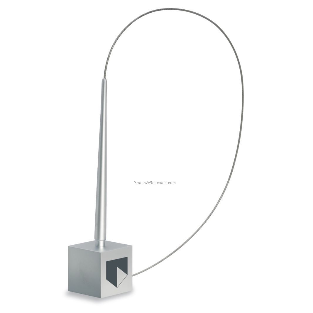1-1/4"x6-1/8" Cube Base Cable Pen Holder