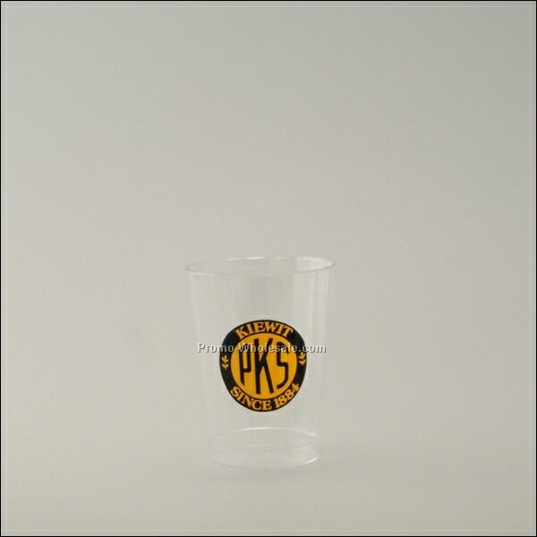 10 Oz. Clear Fluted Plastic Cup