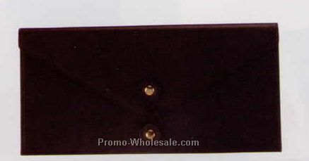 10"x5"x1/4" Genuine Leather Legal Size Document Envelope