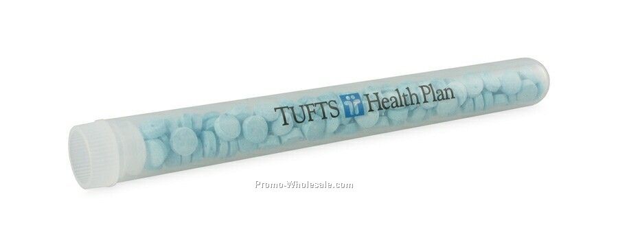 100 Count Breath Mints In Test Tube - Peppermint