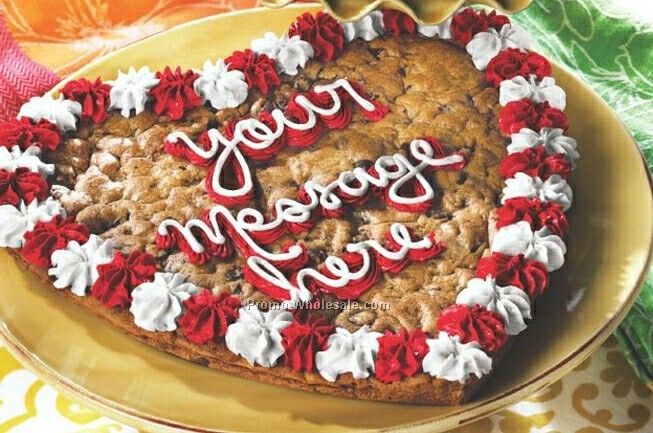 12" Heart Big Cookie Cake
