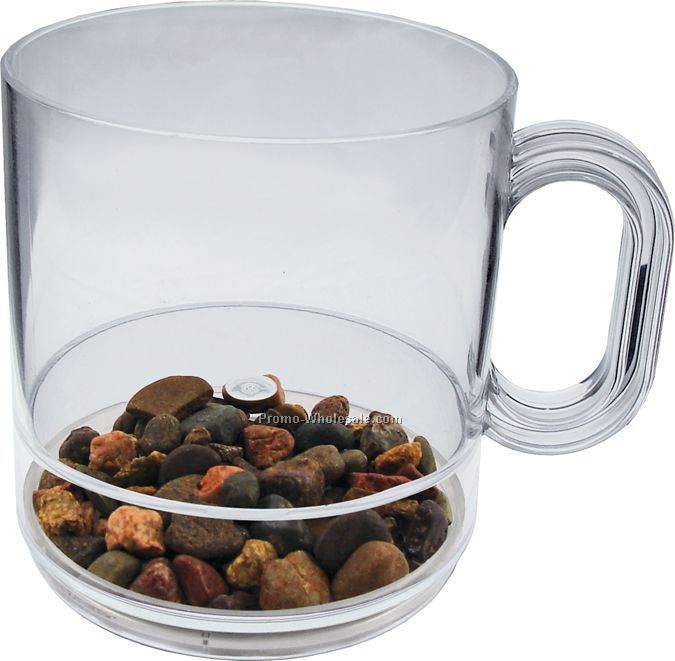 12 Oz. On The Rocks Compartment Coffee Mug