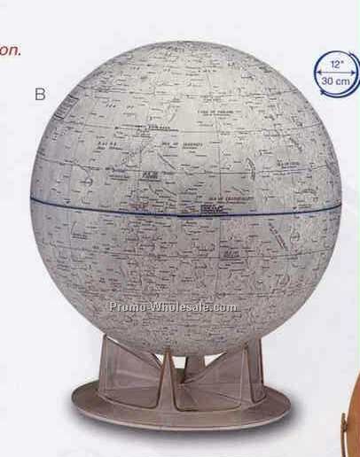 12"x12"x14" Official Nasa Moon Globe