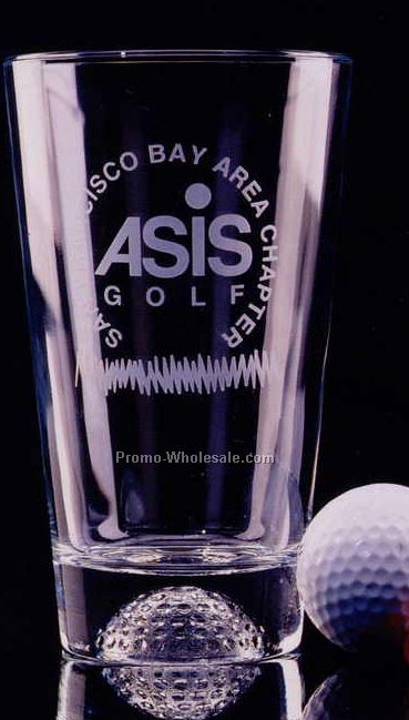 14 Oz. Remembrance Tumbler With Golf Ball Bottom - 4 Piece Set