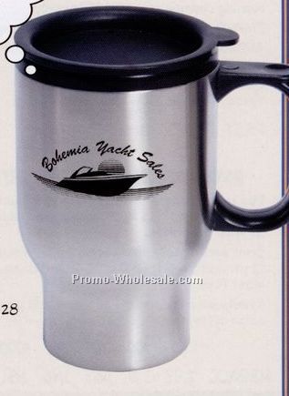 16 Oz. Stainless Steel Driver's Mug