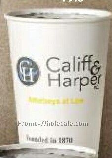 16 Oz. White Paper Cups (Screen Printing)