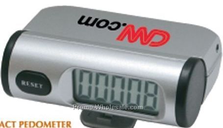 2-1/2"x1-7/8"x1-1/4" Compact Pedometer