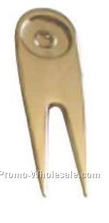 2.83"x.91"x.16" Zinc Alloy Golf Divot Tool