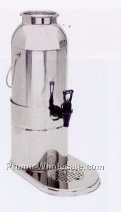 22-1/2"x15" 6 Liter Stainless Steel Single Insulated Beverage Dispenser