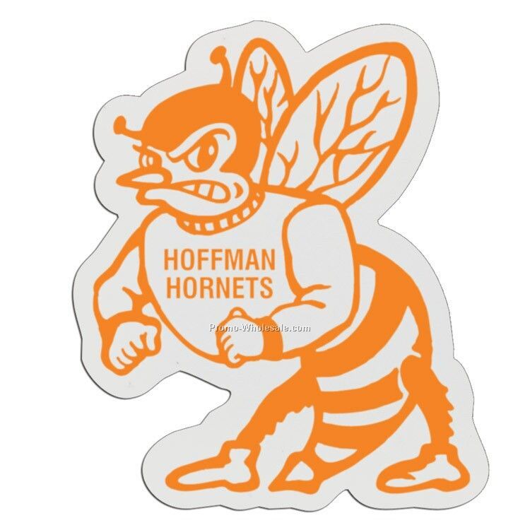 3" Hornet Plastic Badge