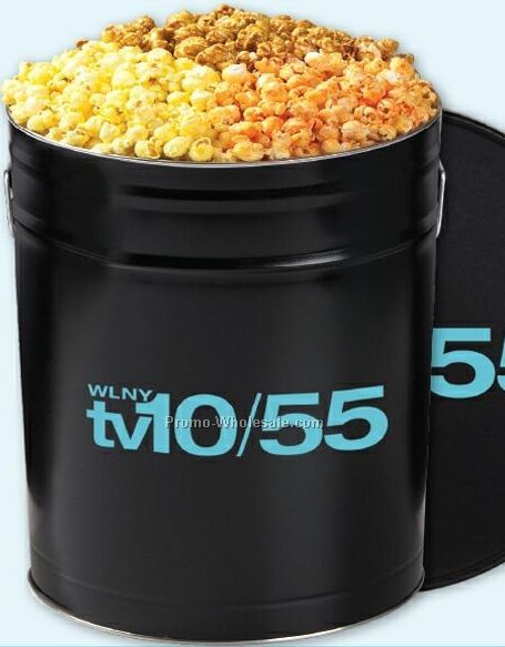 3-1/2 Gallon 2-way Classic Butter & Cheese Popcorn Tin