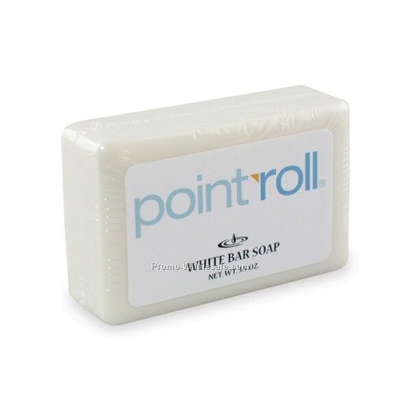 3-1/2 Oz. White Bar Soap (Shrink Wrap)