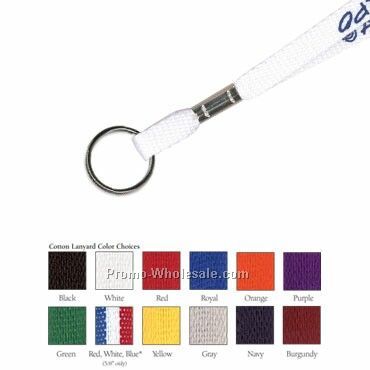 3/8" Upgrade - Custom 4 Day Fast Ship Lanyard W/ Key Ring