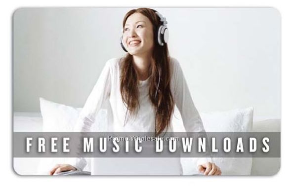 3 Songs Music Download Card