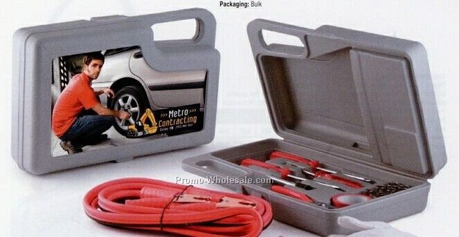 30 Pieces Tool Kit In A Plastic Carrying Case