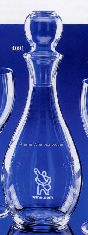 4-1/2"x11-1/4" Celebration 34 Oz Decanter